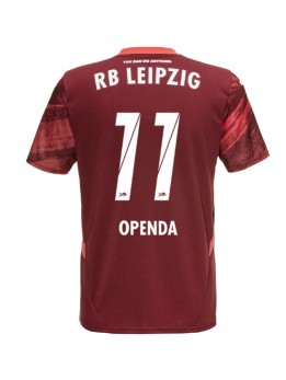 RB Leipzig Lois Openda #11 Replika Borta Kläder 2024-25 Kortärmad